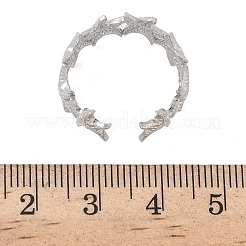 Anelli polsini aperti in acciaio inossidabile 304 per donna&nbsp;RJEW-A079-03C-P