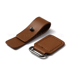 PU-Lederimitat Knebelschnallen zum Annähen&nbsp;FIND-WH0114-35B