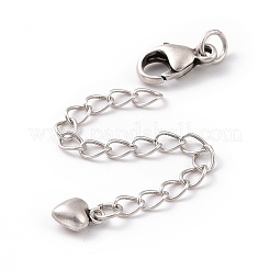 925 estensori per catena in argento sterling&nbsp;STER-D036-28AS