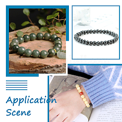 Bausatz zum Selbermachen von Edelstein-Armbändern&nbsp;DIY-CF0001-19