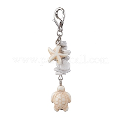 5 pezzo di decorazioni pendenti in vetro&nbsp;HJEW-JM01714-02