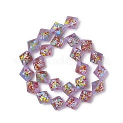 Brins de perles de lampwork faites à la main&nbsp;LAMP-A010-01B