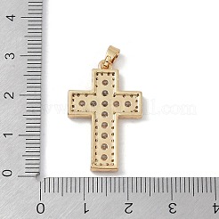Cremagliera ciondolo in ottone placcatura&nbsp;KK-H476-17G-03