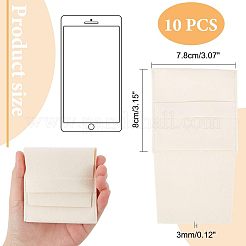 10 sacchetto portagioielli in microfibra&nbsp;ABAG-NB0001-70