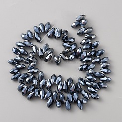 Perles de verre factices transparentes&nbsp;GLAA-WH0031-58C