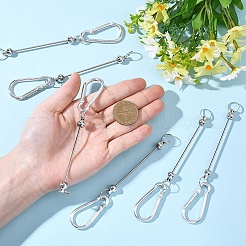 15 Stück Aluminium-Kletterkarabiner&nbsp;AJEW-YW0002-09
