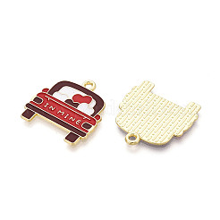 Colgantes de esmalte de aleación del día de san valentín&nbsp;ENAM-T023-24A