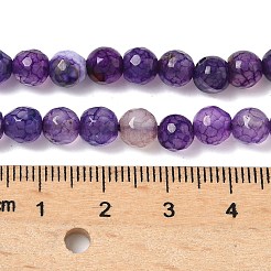 Chapelets de perles d'agate naturelle&nbsp;X-G-C082-A01-53