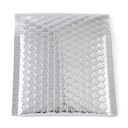 Verpackungsbeutel aus laminierter Polyethylen- und Aluminiumfolie, Bubble-Mailer, gepolsterte Umschläge, Rechteck, gainsboro, 17~18x15x0.6 cm