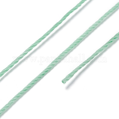 Runde gewachste Polyesterfadenschnur&nbsp;YC-D004-02E-025-1
