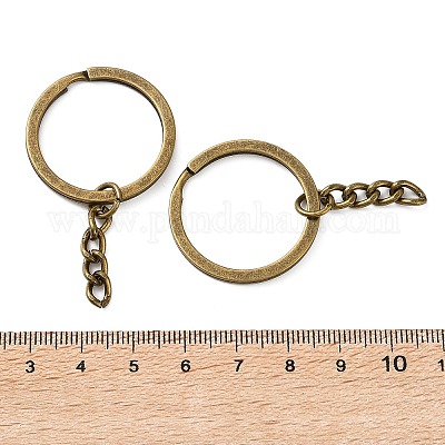 Eisen Split Schlüsselringe&nbsp;FIND-K026-09AB-1