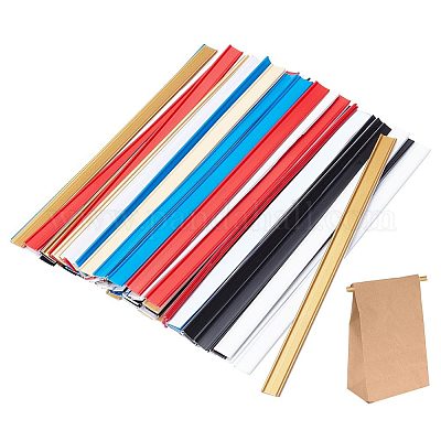 60 pz. 6 strisce adesive colorate per sigillare bustine di tè e caffè&nbsp;FIND-CA0007-62-1