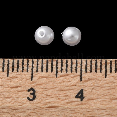 Kunststoffimitat Perlen&nbsp;FIND-M059-01C-M-1