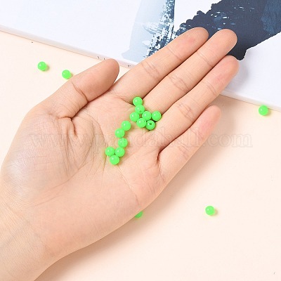 Fluoreszierende Acrylperlen&nbsp;MACR-R517-6mm-07-1