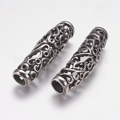 Wholesale 304 Stainless Steel Tube Beads 