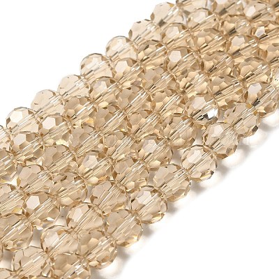 Transparente Glasperlen&nbsp;EGLA-A035-T8mm-D22-1