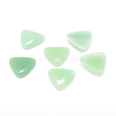 Natural verde aventurina piedras preciosas cabochons&nbsp;G-T025-10x10mm-04-1
