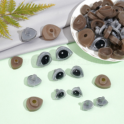 10sets Plastic Eyes+Washers Safety eye Doll accessories DIY
