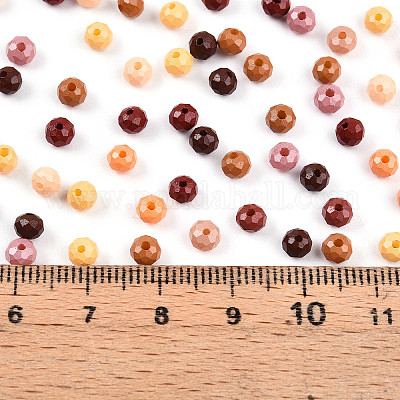 Undurchsichtige Glasperlen&nbsp;SEED-N007-19C-1