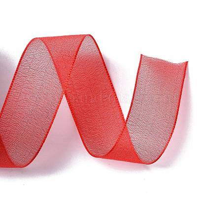 Wholesale 10 Yards Flat Polyester Chiffon Ribbon 