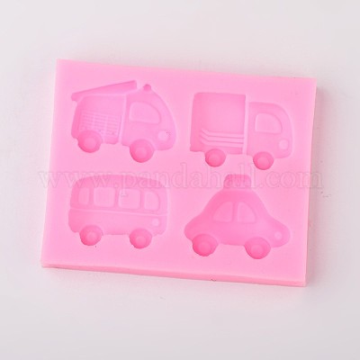 4 x 9 Silicone Trucks Candy Mold by STIR