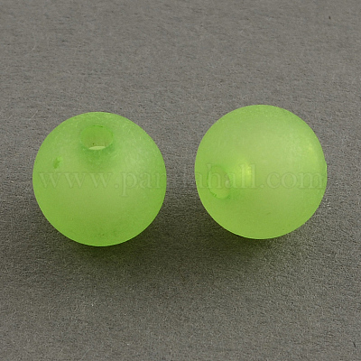 Perles en acrylique mat&nbsp;FACR-Q006-20mm-M-1