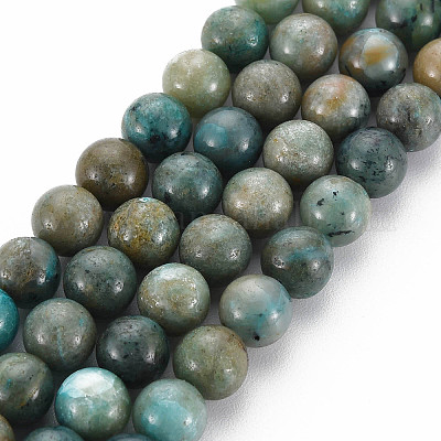 Natur Chrysokoll Perlen Stränge&nbsp;X-G-S376-004A-1