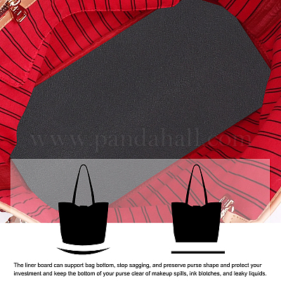 Shop WADORN Felt Purse Organizer Insert with Handbag Base Shaper for  Jewelry Making - PandaHall Selected
