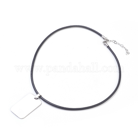 304 Stainless Steel Pendant Necklaces NJEW-JN02186-02-1