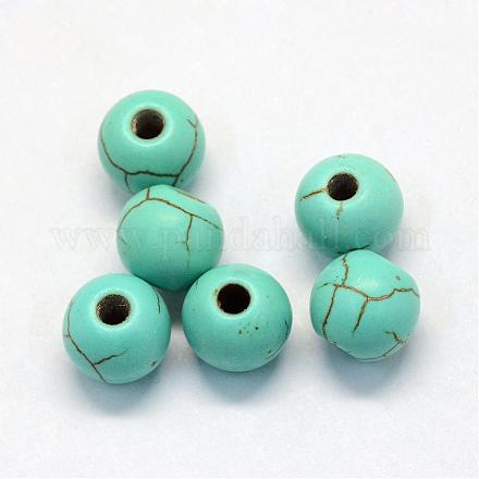 Perles de turquoise synthétique TURQ-S283-30A-1