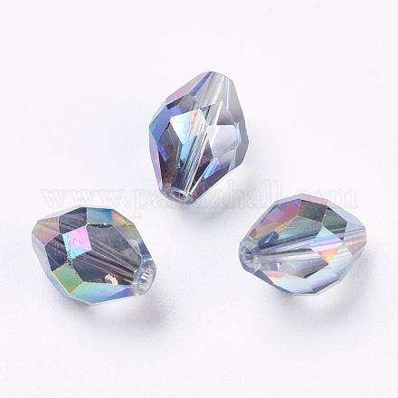Perles d'imitation cristal autrichien SWAR-F054-11x8mm-31-1