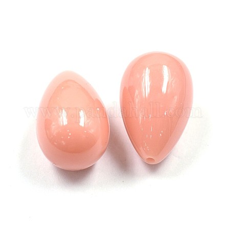 Teardrop Dyed Synthetical Coral Beads CORA-P001-40F-1
