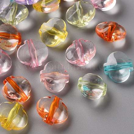 Perles en acrylique transparente TACR-S154-23A-1