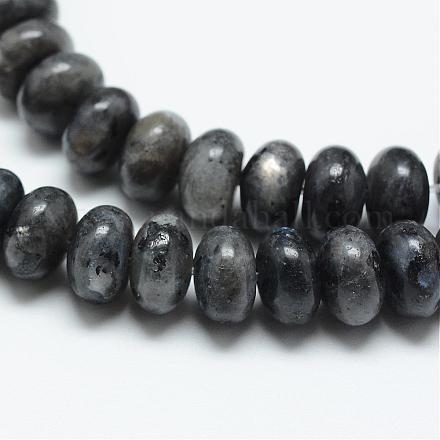 Chapelets de perles en labradorite naturelle G-R408-5x8-02-1