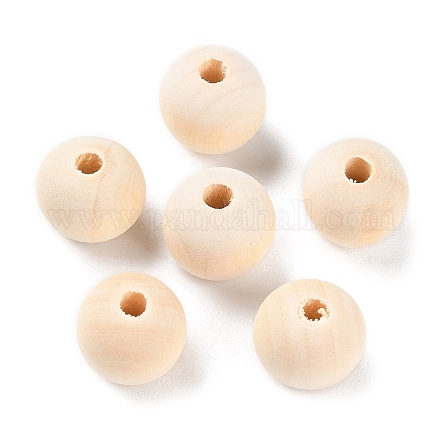 Natural Wood Beads WOOD-R272-03-1