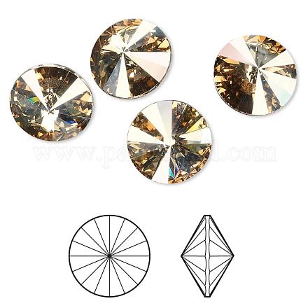 Österreichische Kristallrhinestone Cabochons 1122-SS39-F001GSHA-1