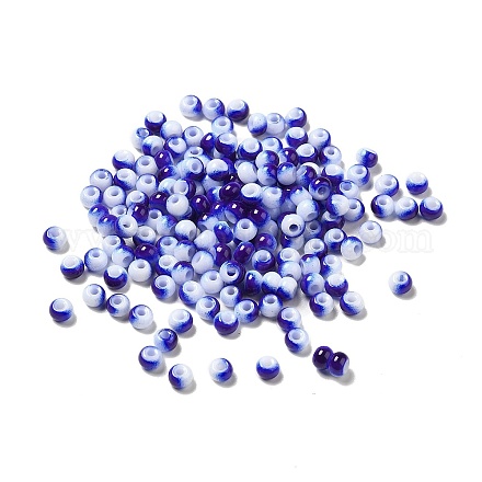 6/0 opacos abalorios de la semilla de cristal SEED-P005-A04-1