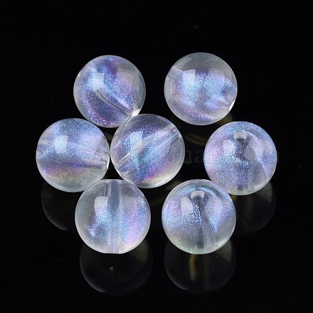 Perles en acrylique transparente X-OACR-N008-108D-01-1