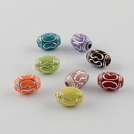 Perles acryliques plaquées SACR-S008-M-1