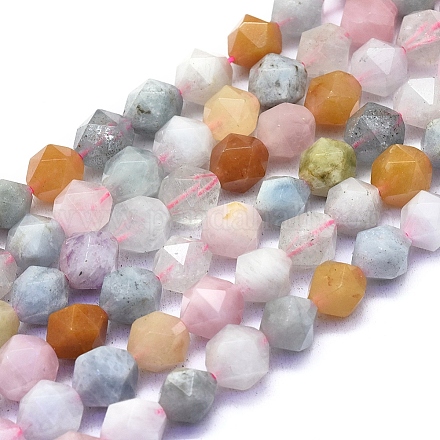 Chapelets de perles en morganite naturelle G-L552O-02-10mm-1