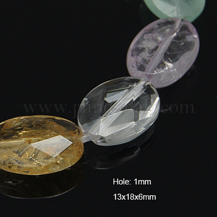 Fili di perline di gemstone naturale G-G214-13x18mm-M2-1