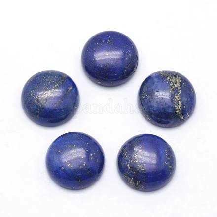 Naturales lapis lazuli cabochons X-G-P393-R11-12mm-1