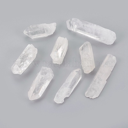 Perlas de cristal de cuarzo natural G-O164-04-1