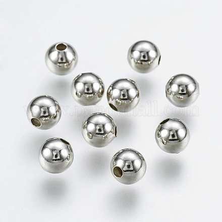 925 Sterling Silber Perlen STER-K037-042P-1