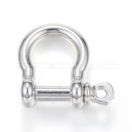 Alloy D-Ring Anchor Shackle Clasps X-PALLOY-P128-04P-1