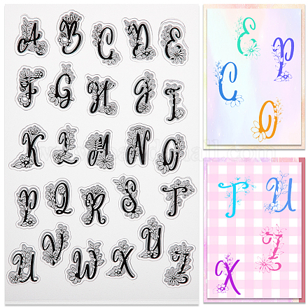 Clear Silicone Stamps DIY-WH0504-53-1