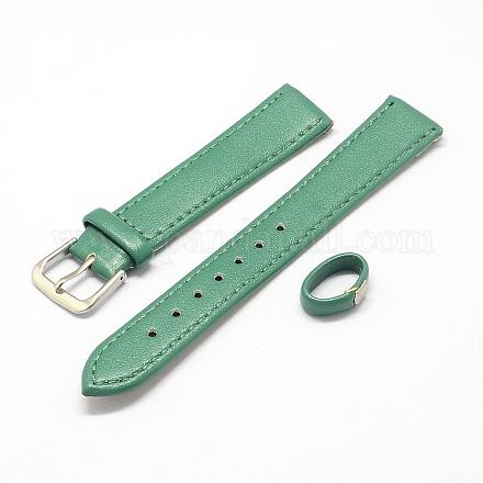 Bracelets de montres en simili cuir WACH-R010-12mm-01-1
