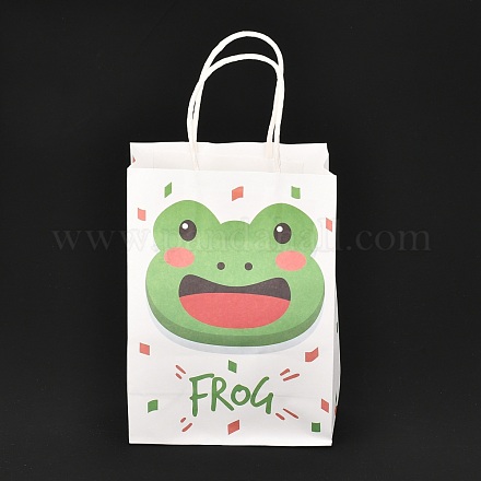Rectangle Paper Gift Bags CARB-P008-D07-1