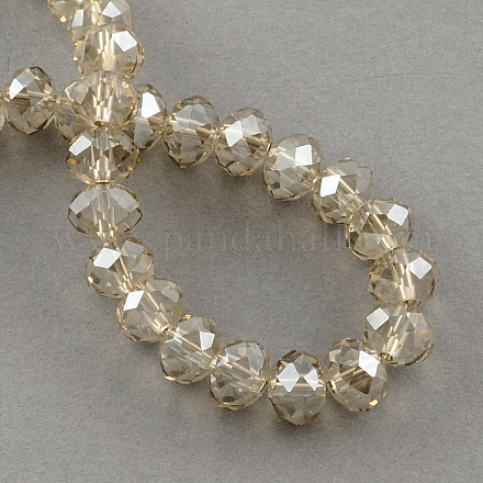 Fili di perle di vetro placcato EGLA-S096-2mm-05-1