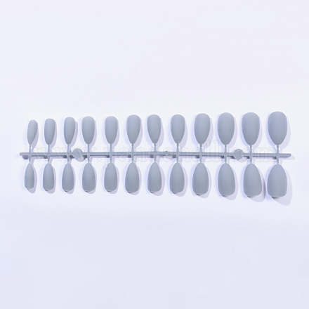 Однотонные матовые пластиковые накладные ногти с полным покрытием накладные ногти MRMJ-T031-15-12-1
